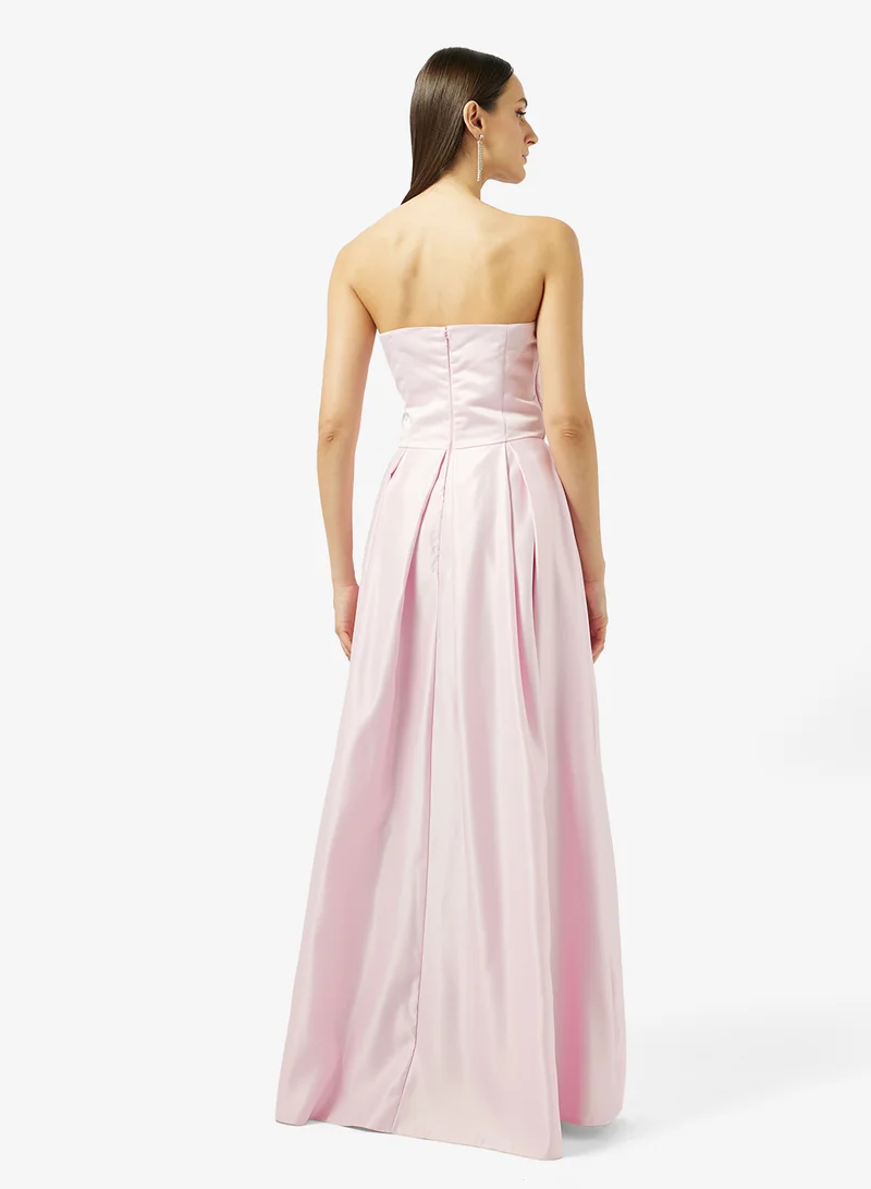 Namshi x  A-line Ball Gown With Statement Bow for Women | Best Price UAE